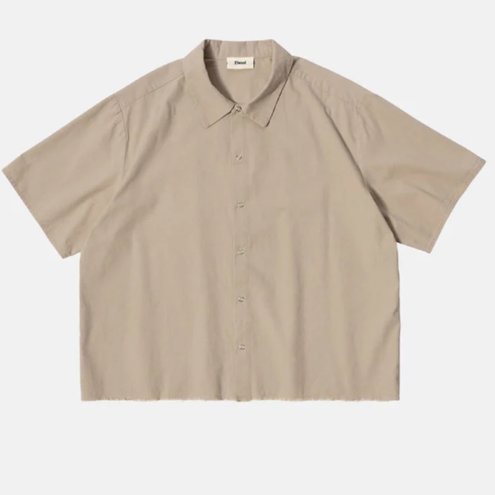 Elwood, Keyhole Short Sleeve Snap-Up Shirt - Picture 5 of 6